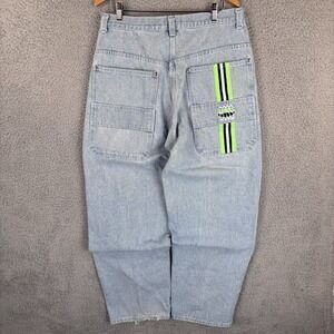 Vintage BOSS Jeans Mens 36x32 Baggy Wide Leg JNCO Style 90s Made in USA